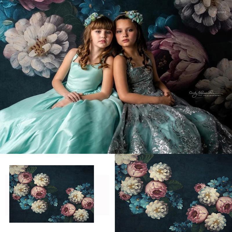 Old Master Themed Children Portrait Backdrop for Photo Studio Vintage Flowers Blue Background Artistic Photos Supplies Props1
Old Master Themed Children Portrait Backdrop for Photo Studio Vintage Flowers Blue Background Artistic Photos Supplies Props1