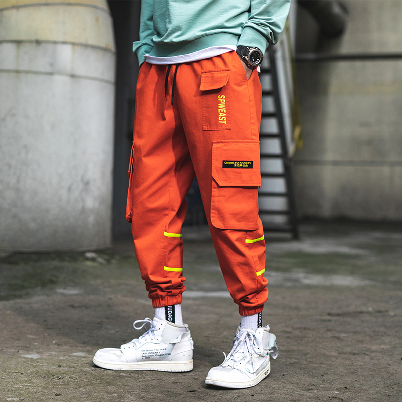 Drop shipping Pockets Cargo Pants Men Color Patchwork Casual Jogger Fashion Tactical Trousers Tide Streetwear US Size, Orange
Drop shipping Pockets Cargo Pants Men Color Patchwork Casual Jogger Fashion Tactical Trousers Tide Streetwear US Size, Orange