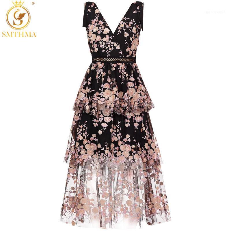 SMTHMA 2020 New Summer Sleeveless Mesh Self-Portrait Dress Women Sexy Deep V Neck Embroidery Sequins Floral Long Dress1, Black;gray
SMTHMA 2020 New Summer Sleeveless Mesh Self-Portrait Dress Women Sexy Deep V Neck Embroidery Sequins Floral Long Dress1, Black;gray