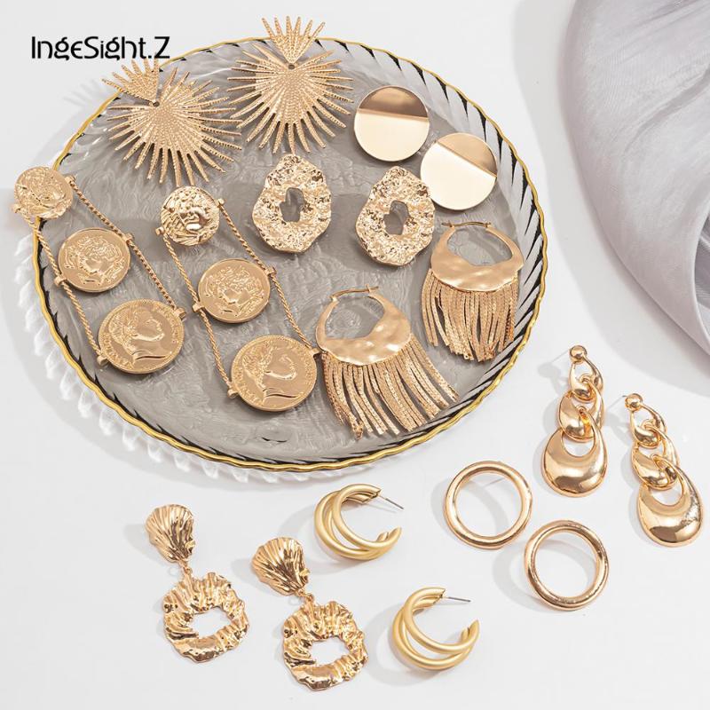 IngeSight.Z Punk Exaggerated Geometric Irregular Iron Sheet Drop Dangle Earrings Retro Human Head Hanging Earrings Jewelry Gifts
IngeSight.Z Punk Exaggerated Geometric Irregular Iron Sheet Drop Dangle Earrings Retro Human Head Hanging Earrings Jewelry Gifts
