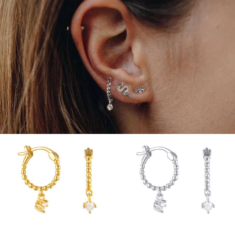 Februaryfrost Brand Designer 100% 925 Sterling Silver Exquisite Small Zircon Stud Earrings for Women Fashion Designer Women Simple Earrings
Februaryfrost Brand Designer 100% 925 Sterling Silver Exquisite Small Zircon Stud Earrings for Women Fashion Designer Women Simple Earrings