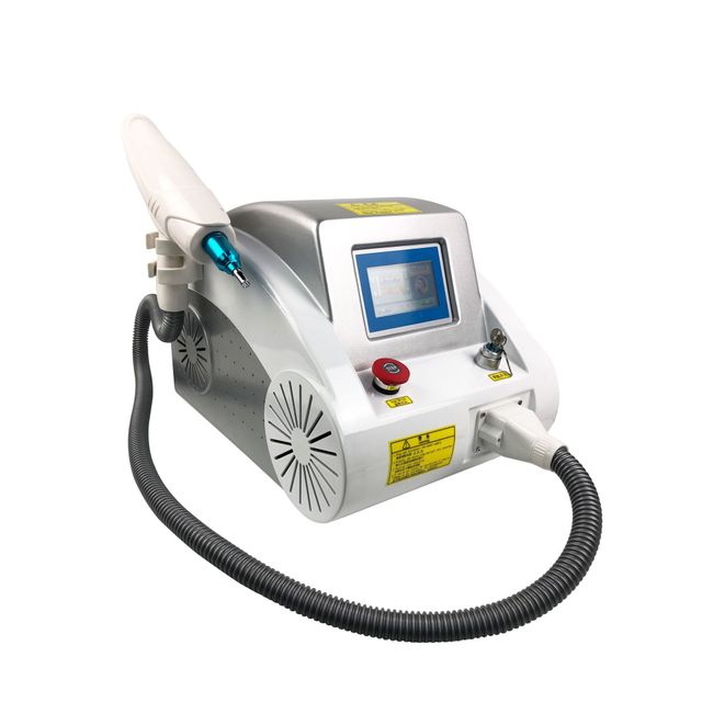Hot selling Q switched nd yag laser beauty machine for tattoo removal acne scar spider vein removal carbon peeling 532nm 1320nm