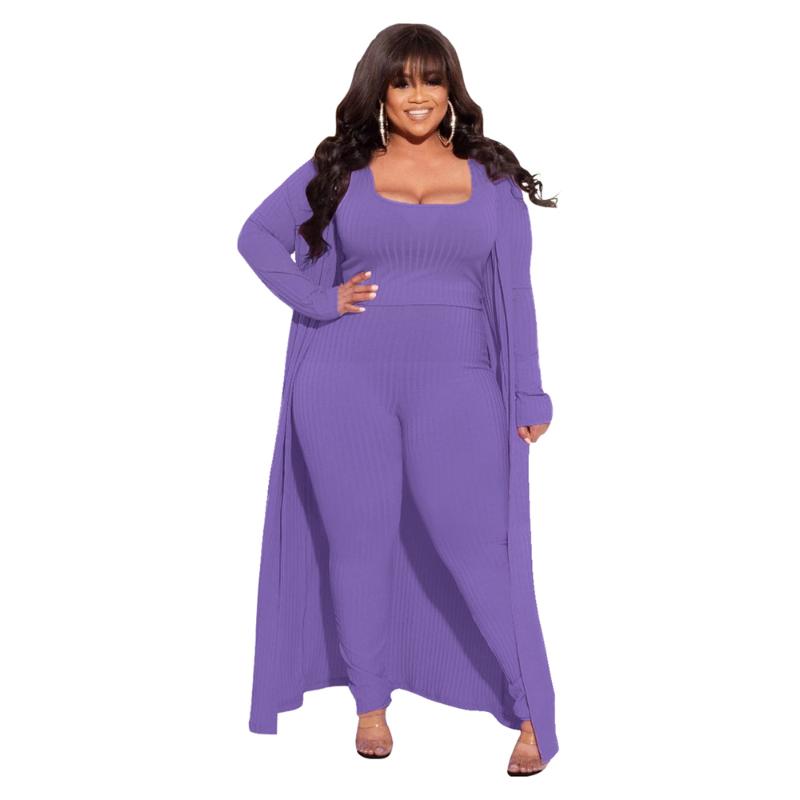Plus Size Tracksuits 3 Piece Set Tracksuit Women Coat Vest Pants Sets Long Sleeve Fall Clothes Fashion Steetwear Solid Sport Outfits 5XL, Light blue
Plus Size Tracksuits 3 Piece Set Tracksuit Women Coat Vest Pants Sets Long Sleeve Fall Clothes Fashion Steetwear Solid Sport Outfits 5XL, Light blue