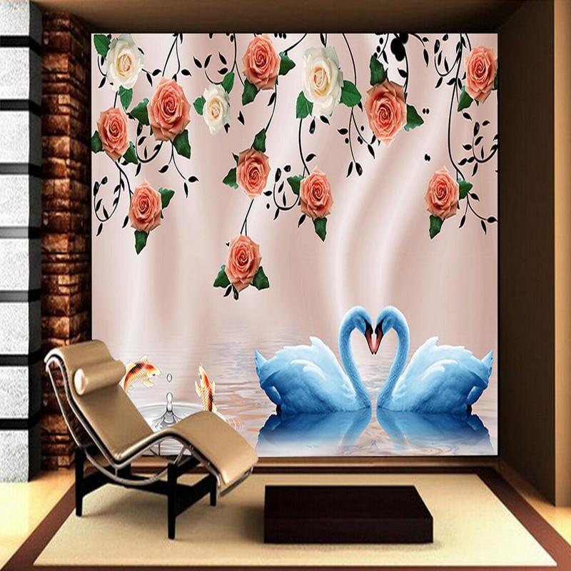 Custom Photo Wallpaper for Walls 3D Stereoscopic Wallpaper Living Room Bedroom Flowers Swan TV Wall Murals Modern Roll, As picture
Custom Photo Wallpaper for Walls 3D Stereoscopic Wallpaper Living Room Bedroom Flowers Swan TV Wall Murals Modern Roll, As picture
