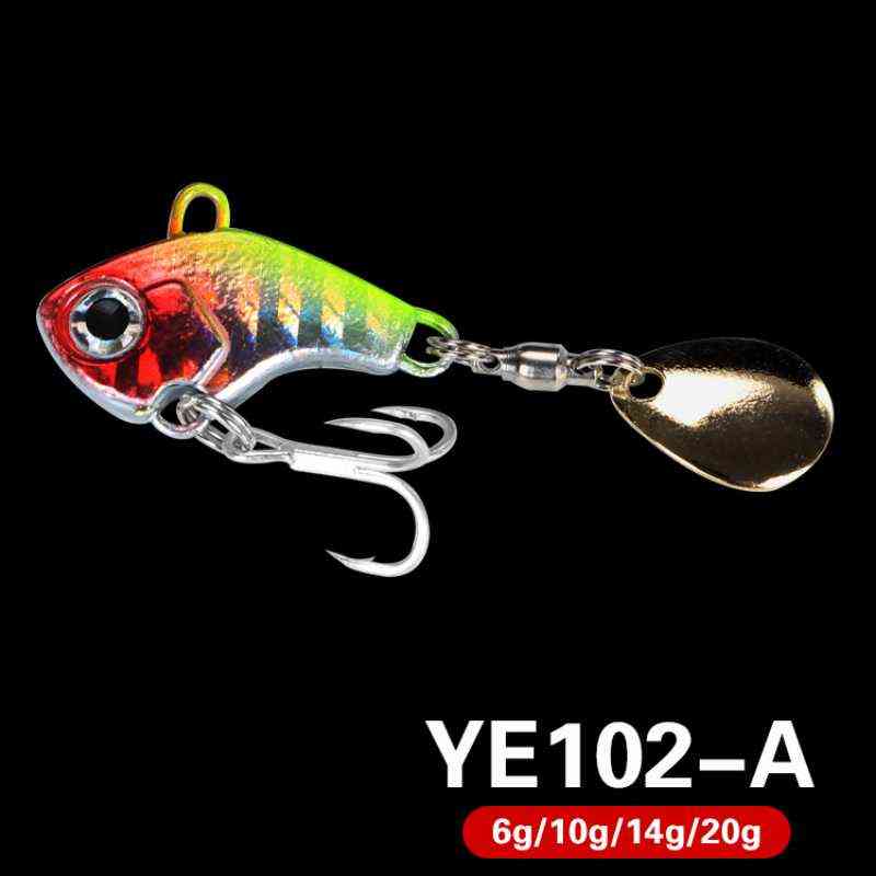 7g10g14g20g Vib Spoon Set Metal Fishing Lures Bait Bass Pike Trout Jig Spinnerbait Sequins Vibrating Whopper Plopper Pesca 220207