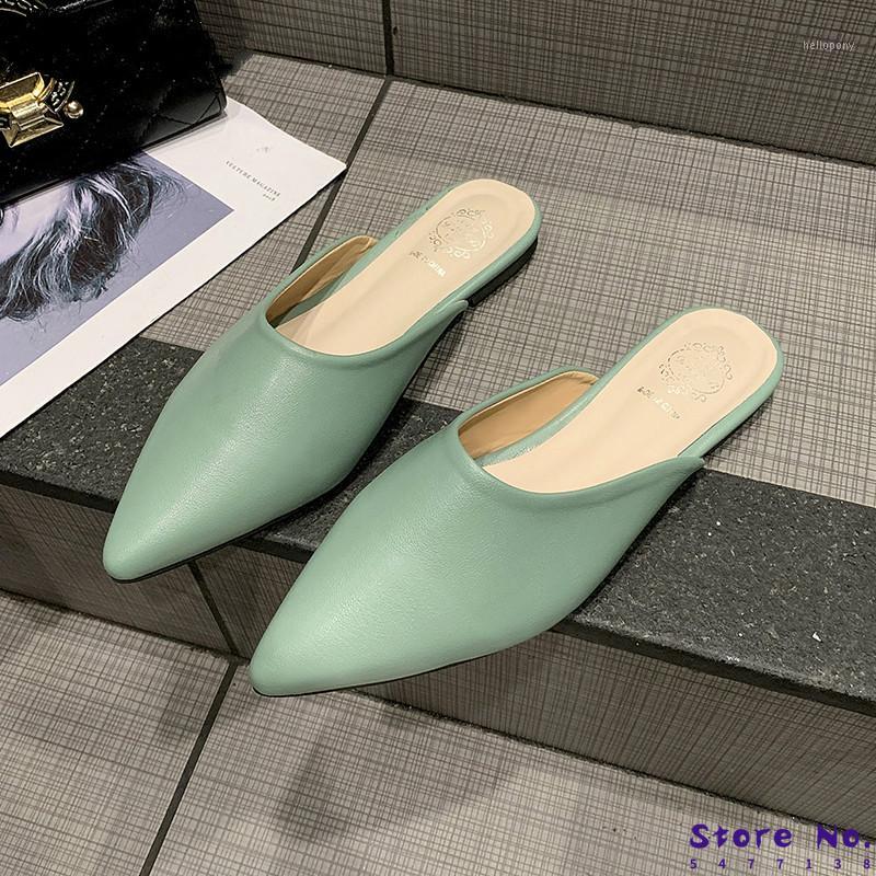 Sexy Pointed Toe Womens Flat Slippers Slip On Mules Shoes Woman PU Leather Flats Loafers For Women Summer Casaul Flip Flops1, Black
Sexy Pointed Toe Womens Flat Slippers Slip On Mules Shoes Woman PU Leather Flats Loafers For Women Summer Casaul Flip Flops1, Black
