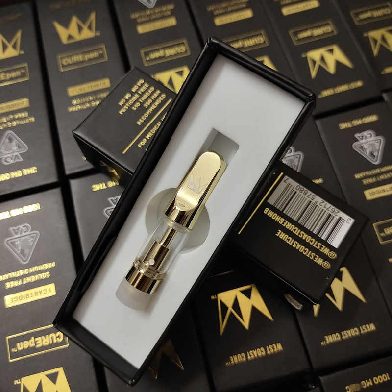 0.5ml 0.8ml Curepen Cartridges West Coast Vape Pen Gold Th210 Th205 Ceramic Coils Carts Childproof Box Flavors Stickers Premium Atomizers
0.5ml 0.8ml Curepen Cartridges West Coast Vape Pen Gold Th210 Th205 Ceramic Coils Carts Childproof Box Flavors Stickers Premium Atomizers