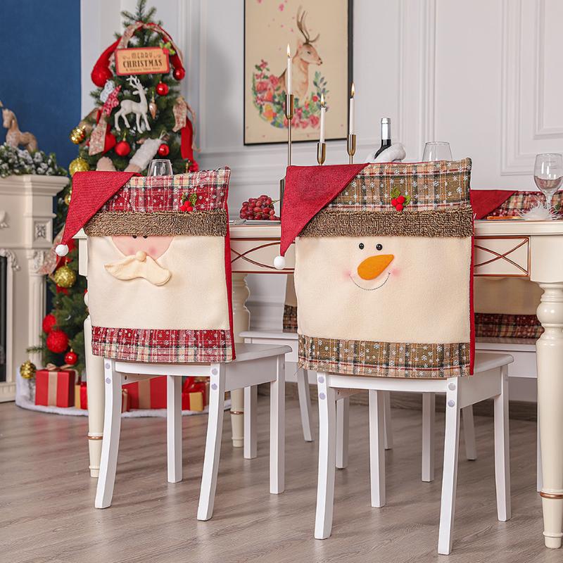 Christmas Chair Seat Cover Santa Claus Decoration Home Table Chair Covers Christmas Holiday Hotel Decoration Cover
Christmas Chair Seat Cover Santa Claus Decoration Home Table Chair Covers Christmas Holiday Hotel Decoration Cover