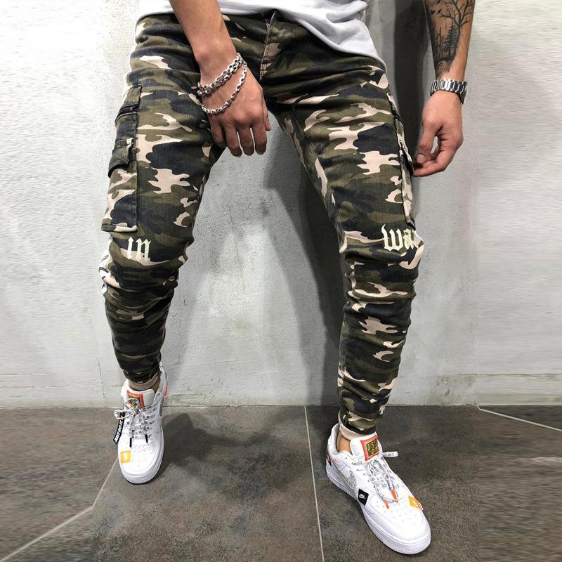 1X new men's jeans badge elastic slim tight tight feet camouflage small leg pants good quality jeans wholesale
1X new men's jeans badge elastic slim tight tight feet camouflage small leg pants good quality jeans wholesale