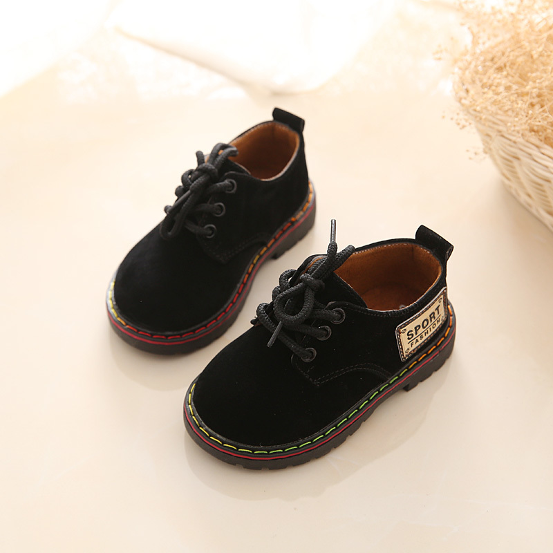 Comfy kids new arrivals leather child shoes fashion soft bottom baby boys leather shoes size 21-25 flat with boys shoes 201128