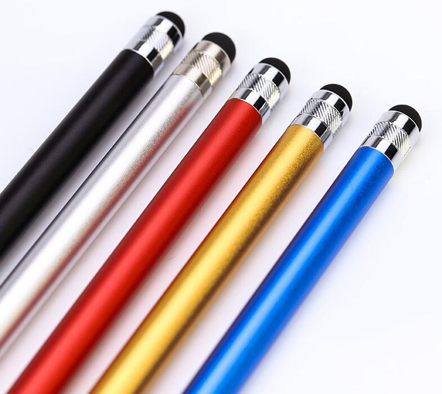 

Universal Dual Use Metal Stylus Pens Handy Touch-Pen Screen For Iphone 13 12 S22 S21 Tablet PC Mobile Phone Cellphone Capacitive Screens Stylus Touch Pen