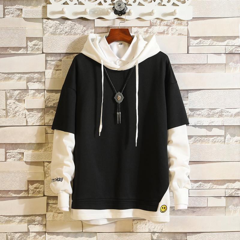 Punk Pullover Cool Sweatshirt Men Hip Hop Patchwork Long Sleeve Pullover Contrast Hoodies Streetwear Hoodies Men High Quality, W18110-b
Punk Pullover Cool Sweatshirt Men Hip Hop Patchwork Long Sleeve Pullover Contrast Hoodies Streetwear Hoodies Men High Quality, W18110-b