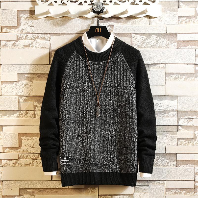 2021 New Sweaters Men'S Black Long Sleeves Autumn Winter Pullover Knitted O-Neck Plus OverSize 5XL, Jm19206 1
2021 New Sweaters Men'S Black Long Sleeves Autumn Winter Pullover Knitted O-Neck Plus OverSize 5XL, Jm19206 1