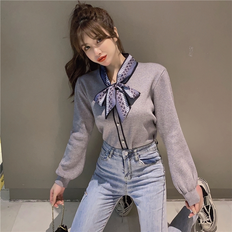 JXMYY autumn/winter women's knit sweater top loose long-sleeved slim commuter bowknot cardigan jacket sweater women 201203, Black
JXMYY autumn/winter women's knit sweater top loose long-sleeved slim commuter bowknot cardigan jacket sweater women 201203, Black