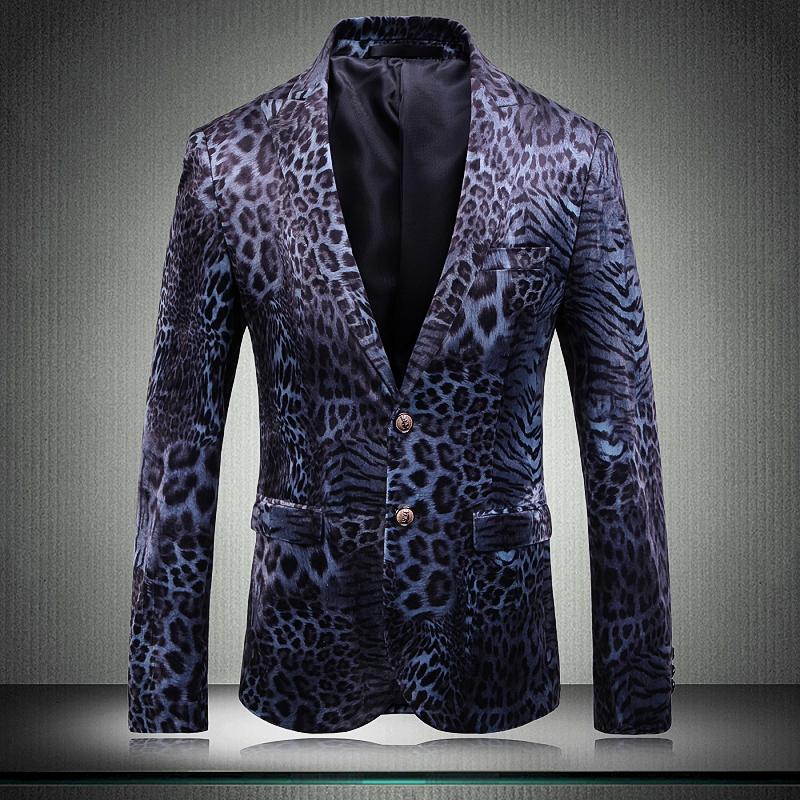 Classic Male Blazer Luxury Velvet Leopard Print Prom Blazers Men 5xl Single Breasted Nightclub Party Mens Blazers, Color as pictre
Classic Male Blazer Luxury Velvet Leopard Print Prom Blazers Men 5xl Single Breasted Nightclub Party Mens Blazers, Color as pictre