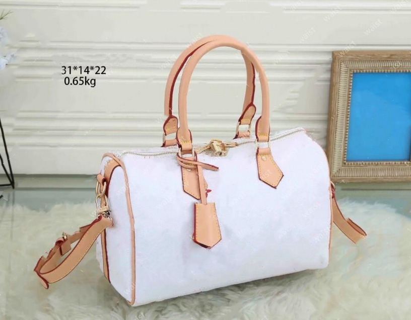 Best-selling designer high-quality women's colorful flower pillow bag messenger ladies shoulder Boston With lock and key 31cm clutch, White
Best-selling designer high-quality women's colorful flower pillow bag messenger ladies shoulder Boston With lock and key 31cm clutch, White