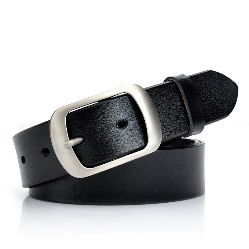 Belts Women Real Leather Belt Causal Pin Buckle Woman Waistbands Genuine Female Waist Straps Cowskin Business Jeans, Black
Belts Women Real Leather Belt Causal Pin Buckle Woman Waistbands Genuine Female Waist Straps Cowskin Business Jeans, Black