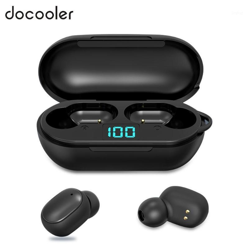 docooler H6 TWS Mini Earbuds BT5.0 Wireless Headset In-ear Stereo surround HIFI Headset with Mic Charging Box Digital Display1, Black
docooler H6 TWS Mini Earbuds BT5.0 Wireless Headset In-ear Stereo surround HIFI Headset with Mic Charging Box Digital Display1, Black