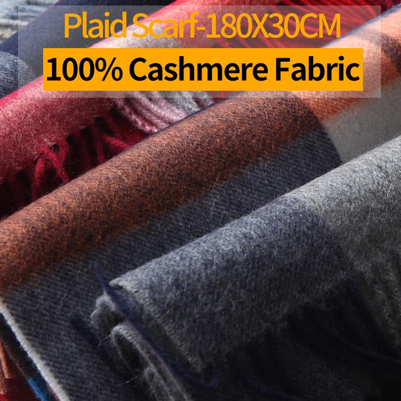 Scarves 100% Cashmere Scarf For Ladies Men's Women's Plaid Winter Warm Long With Tassel Shawl Wraps
Scarves 100% Cashmere Scarf For Ladies Men's Women's Plaid Winter Warm Long With Tassel Shawl Wraps