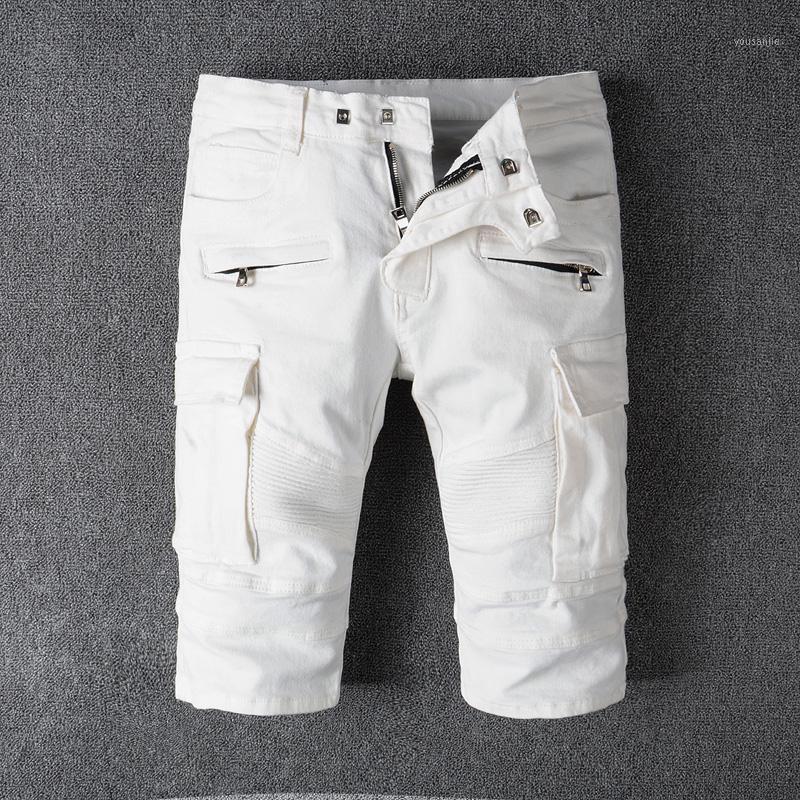 2021 Summer Fashion Men's Jeans Shorts White Color Big Pocket Cargo Shorts Spliced Short Jeans Balplein Brand Denim Men1
2021 Summer Fashion Men's Jeans Shorts White Color Big Pocket Cargo Shorts Spliced Short Jeans Balplein Brand Denim Men1