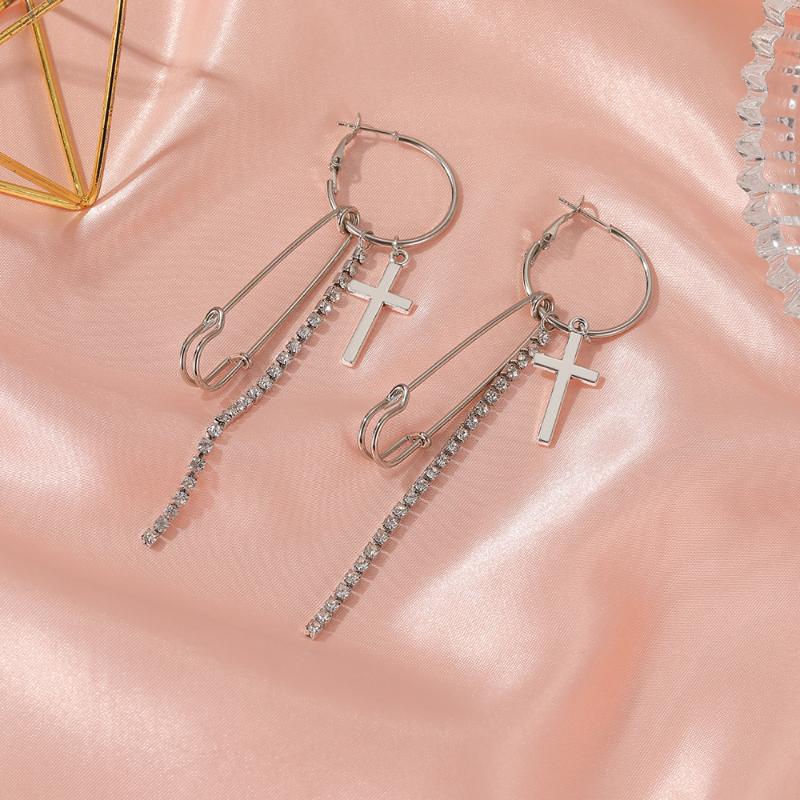 Dangle & Chandelier Fashion Celebrity Retro Cross Punk Rock Long Tassel Brooch Earrings
Dangle & Chandelier Fashion Celebrity Retro Cross Punk Rock Long Tassel Brooch Earrings