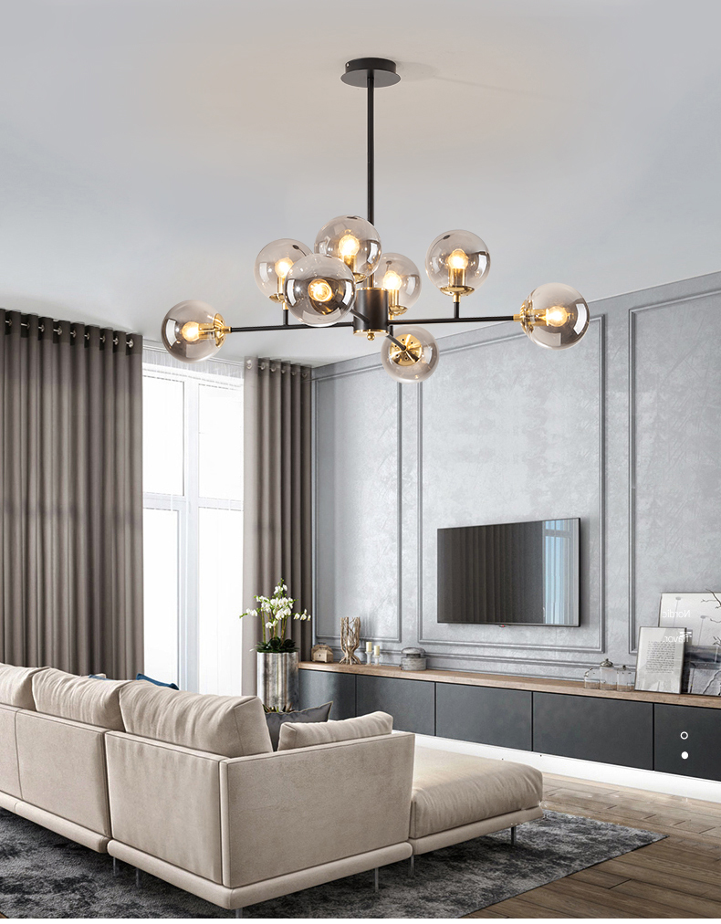 Nordic LED Chandelier For Living Room Dining Kitchen Gold Modern Ball Ceiling Hanging Lamp In The Hall Loft Home Light Fixture
Nordic LED Chandelier For Living Room Dining Kitchen Gold Modern Ball Ceiling Hanging Lamp In The Hall Loft Home Light Fixture