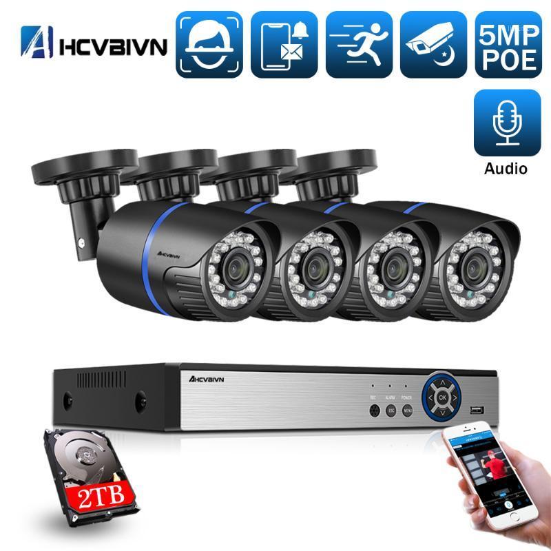 4CH POE NVR Kit HD Face Detection CCTV Camera System 5MP Audio IP Camera POE Home Security Video Surveillance Set1
4CH POE NVR Kit HD Face Detection CCTV Camera System 5MP Audio IP Camera POE Home Security Video Surveillance Set1