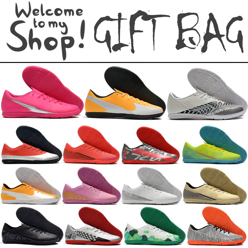 Mercurial Vapor13 XIII Academy IC Indoor Soccer Football Boots Shoes For Mens Leather Trainers Flats Low Football Soccer Cleats
Mercurial Vapor13 XIII Academy IC Indoor Soccer Football Boots Shoes For Mens Leather Trainers Flats Low Football Soccer Cleats