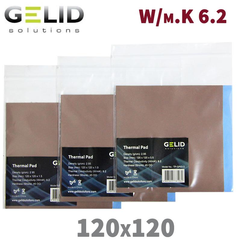GELID TP-GP03 120x120 x1.5 1.0 0.5 graphics processor cooling radiator Conductive silicone pad Thermal Pad high quality
GELID TP-GP03 120x120 x1.5 1.0 0.5 graphics processor cooling radiator Conductive silicone pad Thermal Pad high quality