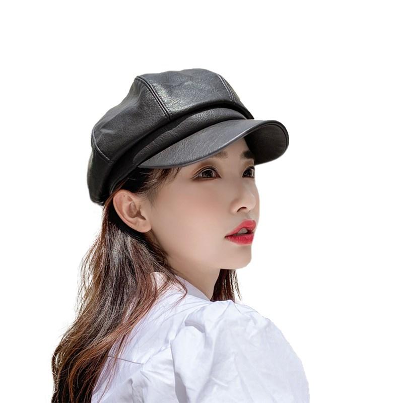 2020 New Arrivals Women Leather Octagonal Hat PU Matte Korean Fashion Solid Color Berets Wild Curved Brim Peaked Cap
2020 New Arrivals Women Leather Octagonal Hat PU Matte Korean Fashion Solid Color Berets Wild Curved Brim Peaked Cap