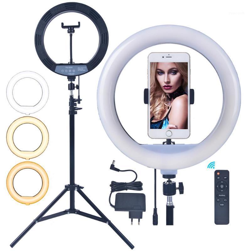 Fusitu Photography 12 inch LED Ring Light 30W 3000-6500K Dimmable Ring Lamp With Tripod Remote For Selfie Phone Makeup Shooting1
Fusitu Photography 12 inch LED Ring Light 30W 3000-6500K Dimmable Ring Lamp With Tripod Remote For Selfie Phone Makeup Shooting1