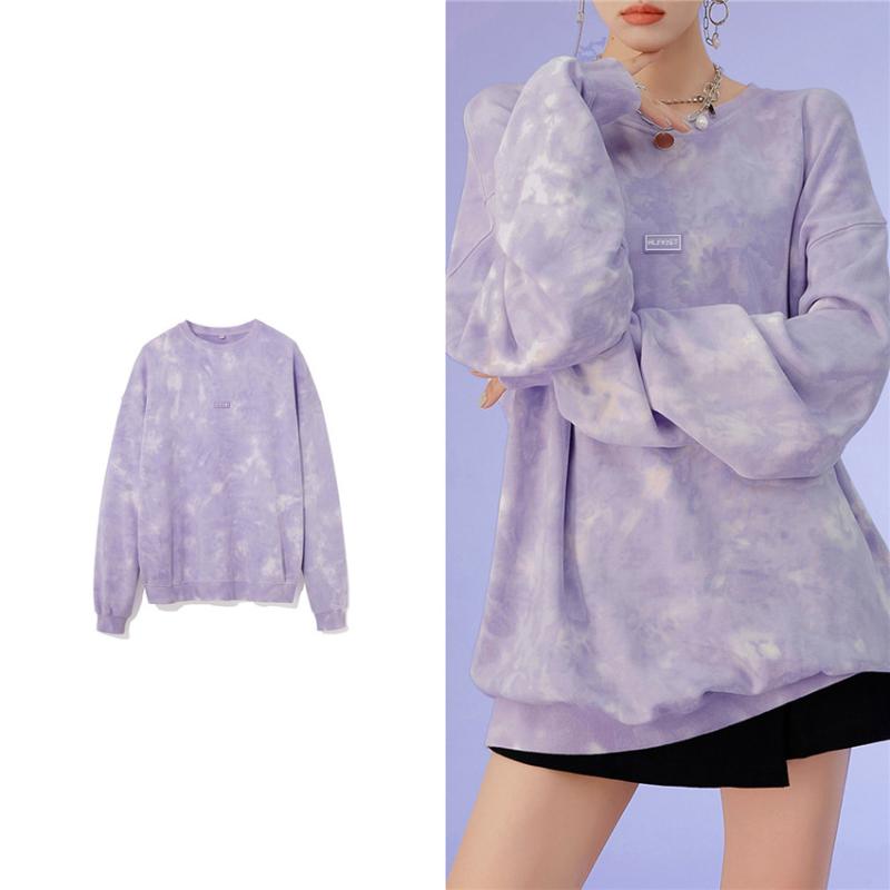 Streetwear Tie Dye Print Hoodies Women KoreanStyle Autumn Casual Long Sleeve Oversized Hoodie Sweatshirt Pullovers Jacket, Lavender
Streetwear Tie Dye Print Hoodies Women KoreanStyle Autumn Casual Long Sleeve Oversized Hoodie Sweatshirt Pullovers Jacket, Lavender