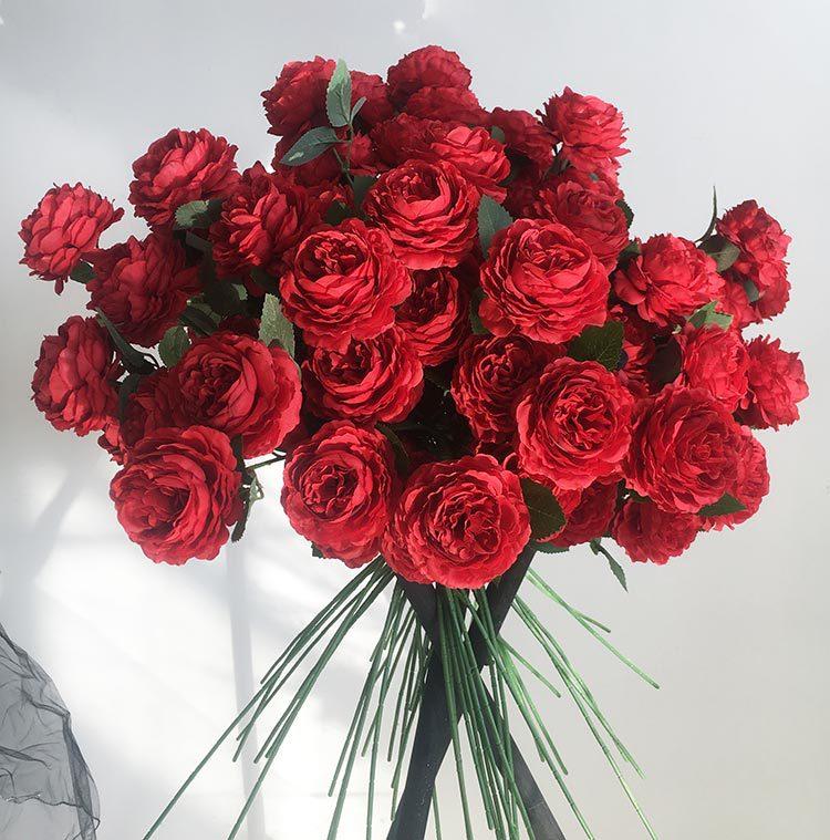 2pcs 9colors 3 heads silk artificial peony for diy home wedding wall arch marrige flower bouque decorative floral flower
2pcs 9colors 3 heads silk artificial peony for diy home wedding wall arch marrige flower bouque decorative floral flower
