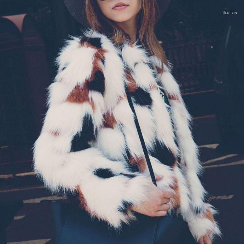 Women Elegant Fluffy Faux Fur Outerwear Warm Long Sleeve Female Autumn Winter Coat Jacket1, White
Women Elegant Fluffy Faux Fur Outerwear Warm Long Sleeve Female Autumn Winter Coat Jacket1, White