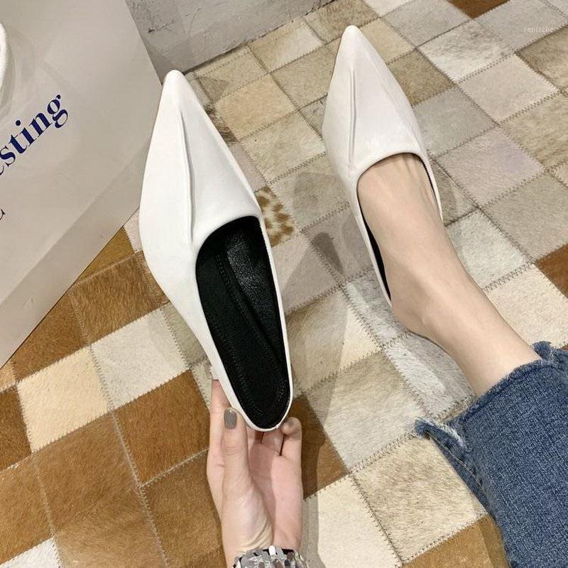 Korea Style Fashion Slippers Woman Mid Heel Outdoor Wearing Pointed Toe Women Slides Summer Shoes Slip on For Female Black White1
Korea Style Fashion Slippers Woman Mid Heel Outdoor Wearing Pointed Toe Women Slides Summer Shoes Slip on For Female Black White1