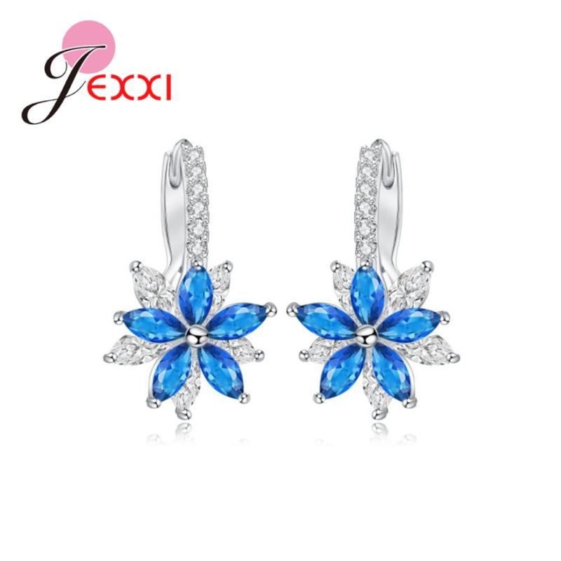 Summer Sale 4 Colors Women Hoop Earrings 925 Sterling Silver Zircon Stone Flowers Brincos Wedding Engagement Accessories Bijou
Summer Sale 4 Colors Women Hoop Earrings 925 Sterling Silver Zircon Stone Flowers Brincos Wedding Engagement Accessories Bijou