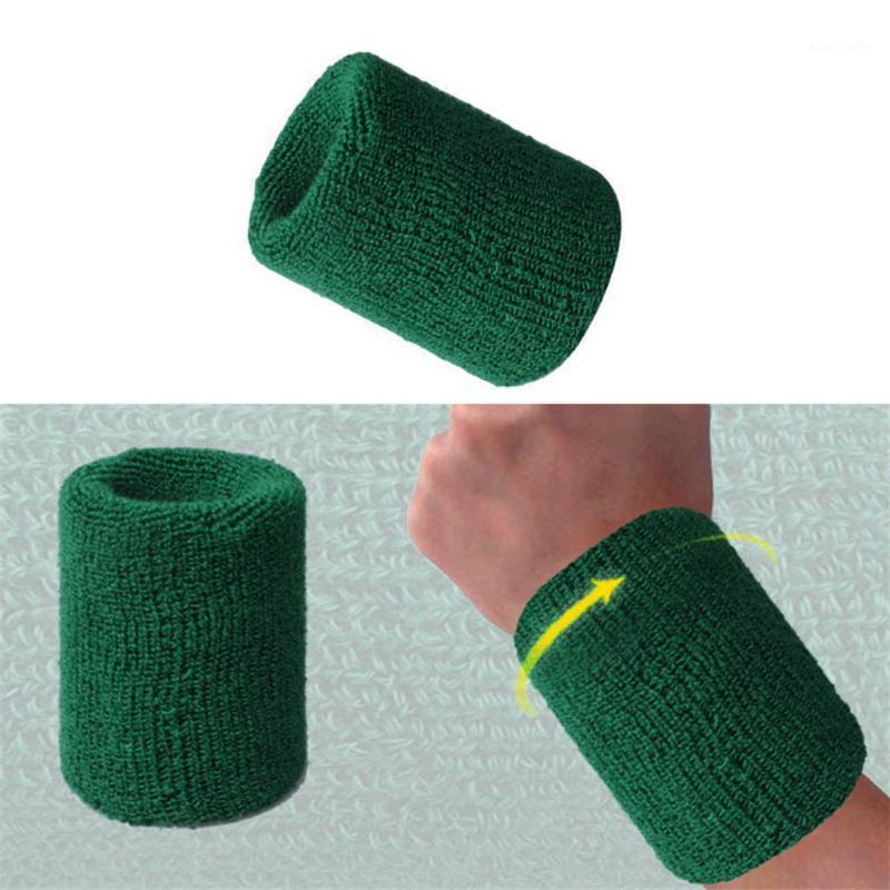 

Colorful Cotton Unisex Sport Sweatband Wristband Wrist Protector Running Badminton Basketball Brace Terry Cloth Sweat Band1