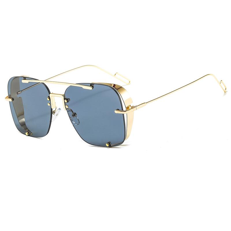 Sunglasses Fashion Rimless Thick Edges Metal Women Retro Goggles Classic Square Sun Glasses Male Steam Punk Vintage Eyewear
Sunglasses Fashion Rimless Thick Edges Metal Women Retro Goggles Classic Square Sun Glasses Male Steam Punk Vintage Eyewear