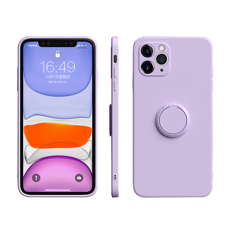 Soft Liquid Silicone Cases for iPhone 13 12 11 Pro Max Mini XS XR 7 8 Plus SE Stand Ring Holder Covers iPhone13, Purple
Soft Liquid Silicone Cases for iPhone 13 12 11 Pro Max Mini XS XR 7 8 Plus SE Stand Ring Holder Covers iPhone13, Purple