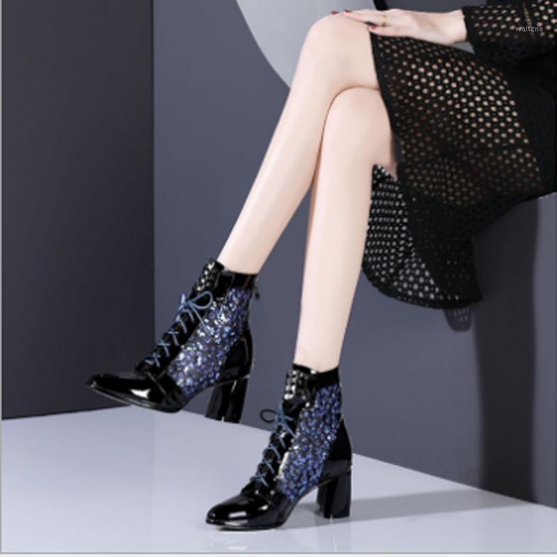High heeled shoes women sandals women mesh Sequin boots high heels embroidered shoes wedding banquet1, Black
High heeled shoes women sandals women mesh Sequin boots high heels embroidered shoes wedding banquet1, Black