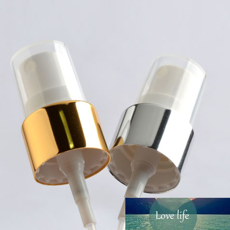 18 20 24 410 Silver Gold Aluminum Collar Mist Sprayer Perfume Pumps, Metal Perfumes Pump Fine Sprayer 50pc/lot