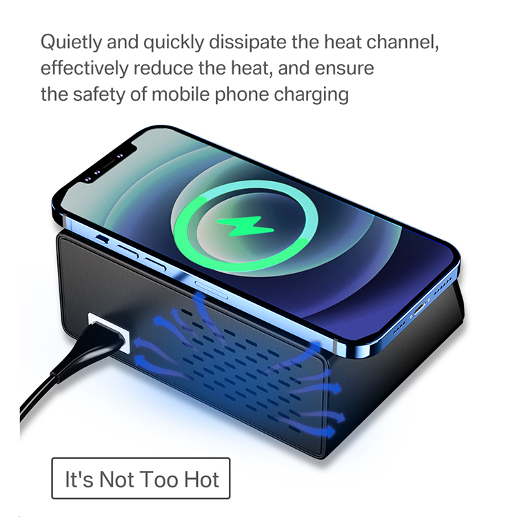 100W 8 Ports USB Charger QC30 Adapter Wireless Charging Station PD Fast Charger For iPhone 13 12 11 Samsung5507118
