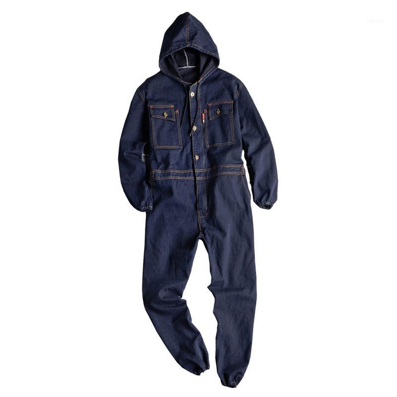 KIOVNO Men Cargo Denim Bib Overalls With Multi Pockets Hooded Hip Hop Jeans Jumpsuits For Male SIze -4XL1, Blue
KIOVNO Men Cargo Denim Bib Overalls With Multi Pockets Hooded Hip Hop Jeans Jumpsuits For Male SIze -4XL1, Blue