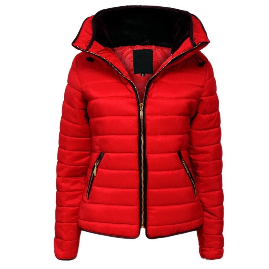 ZOGAA New Autumn Winter Jacket Hooded Women Coat Slim Cottonpadded Short Jackets Female Parka Warm Casual Plus Size Overcoat 201019