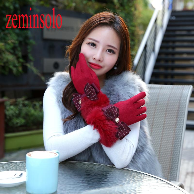 Five Fingers Gloves Double Layer Fashion Female For Touch Screens Winter Warm Wrist Bow Mittens Women Long Leather
Five Fingers Gloves Double Layer Fashion Female For Touch Screens Winter Warm Wrist Bow Mittens Women Long Leather