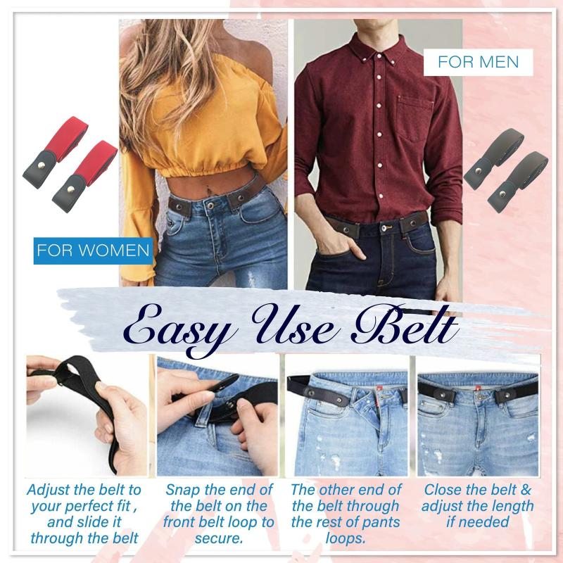 Buckle-free Elastic Invisible Belt For Jeans Canvas Belt Without Buckle Easy Belts Women Men Stretch Cintos No Hassle, Black
Buckle-free Elastic Invisible Belt For Jeans Canvas Belt Without Buckle Easy Belts Women Men Stretch Cintos No Hassle, Black