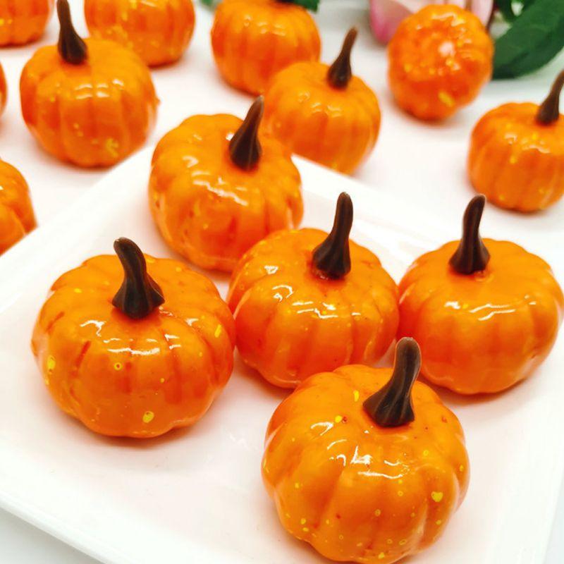 12pcs Orange Artificial Pumpkin Ornament Halloween Home DIY Decoration Mini Fake Vegetables Foam Simulation Pumpkin, A-5cm
12pcs Orange Artificial Pumpkin Ornament Halloween Home DIY Decoration Mini Fake Vegetables Foam Simulation Pumpkin, A-5cm