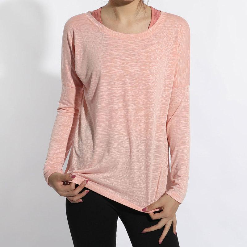 Autumn and winter quick-drying tops, large size long-sleeved T-shirts, loose fitness clothes, thin running sports blouses1
Autumn and winter quick-drying tops, large size long-sleeved T-shirts, loose fitness clothes, thin running sports blouses1