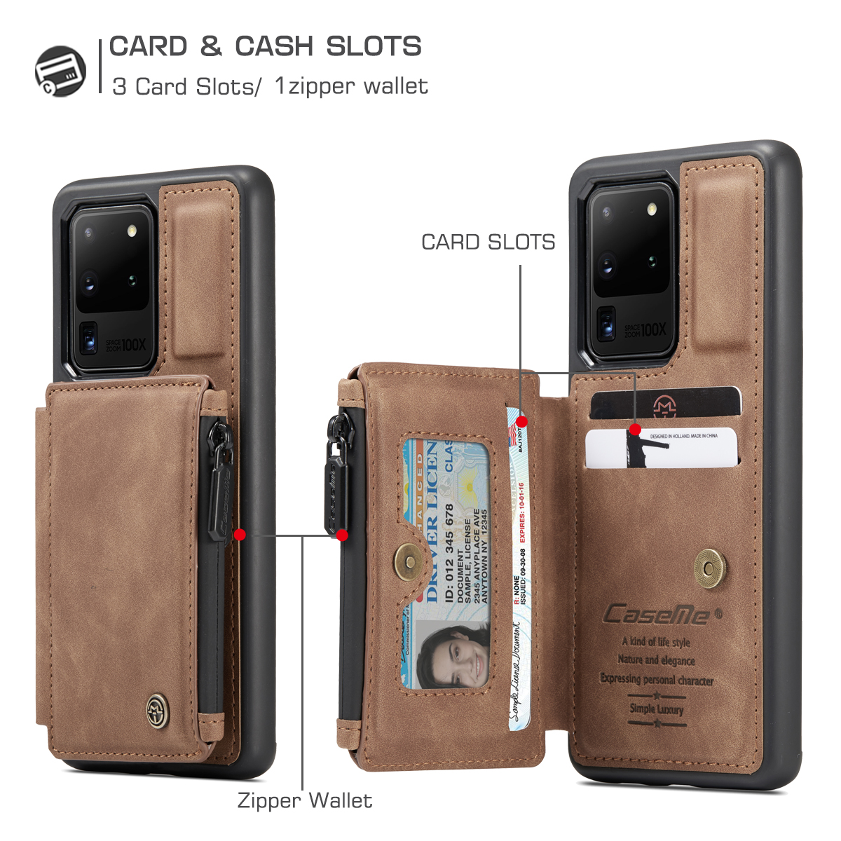 Leather wallet Cases for samsung galaxy s21 S20 ULTRA PLUS FE S10 S9 S8 PLUS Zipper Pocket Credit Card Slots holder Back Cover, Blue
Leather wallet Cases for samsung galaxy s21 S20 ULTRA PLUS FE S10 S9 S8 PLUS Zipper Pocket Credit Card Slots holder Back Cover, Blue