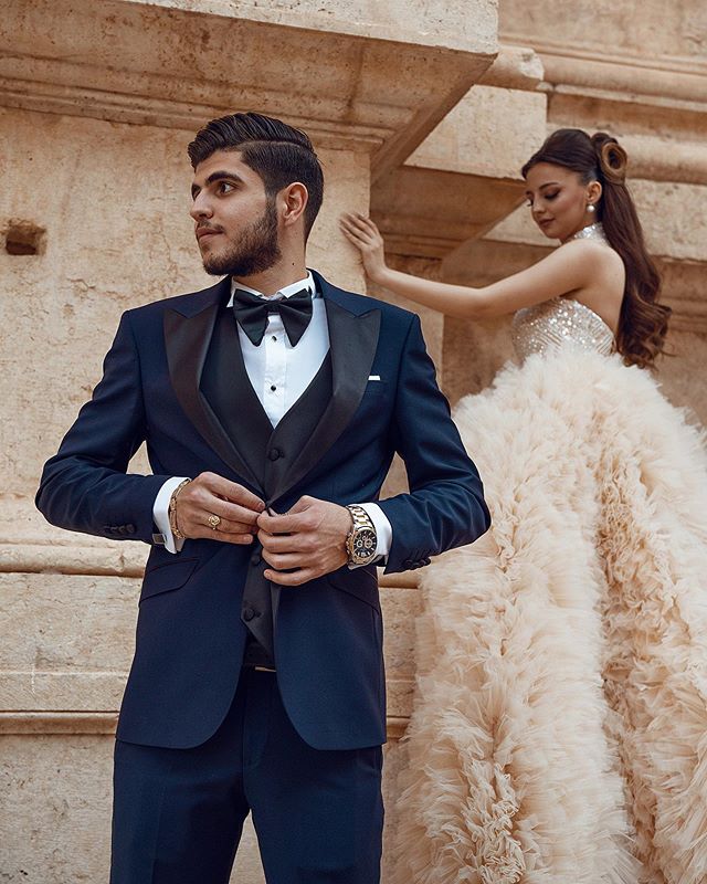 2021 Champagne Wedding Dresses Sweetheart Sequined Top Ruffle Sweep Train Custom Made Bridal Gowns vestido de novia